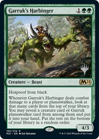 Garruk's Harbinger (185) [Promo Pack: Core Set 2021]