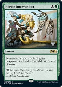 Heroic Intervention (188) [Promo Pack: Core Set 2021]