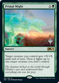 Primal Might (197) [Promo Pack: Core Set 2021]