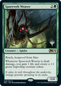 Sporeweb Weaver (208) [Promo Pack: Core Set 2021]