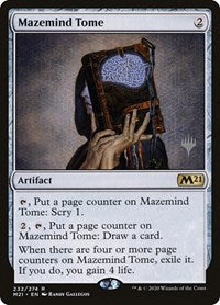 Mazemind Tome (232) [Promo Pack: Core Set 2021]
