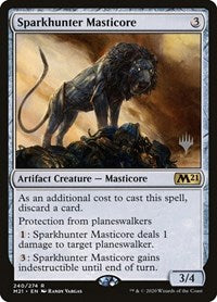 Sparkhunter Masticore (240) [Promo Pack: Core Set 2021]