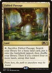 Fabled Passage (246) [Promo Pack: Core Set 2021]