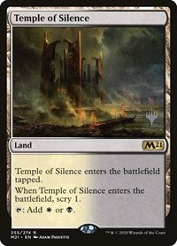 Temple of Silence (255) [Promo Pack: Core Set 2021]