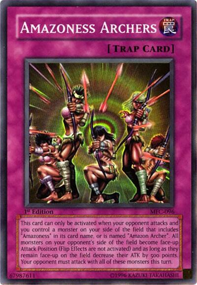 Amazoness Archers (MFC-096) [Magician's Force]