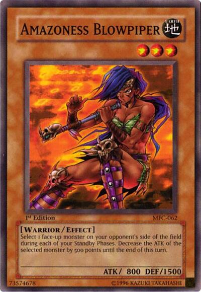Amazoness Blowpiper (MFC-062) [Magician's Force]