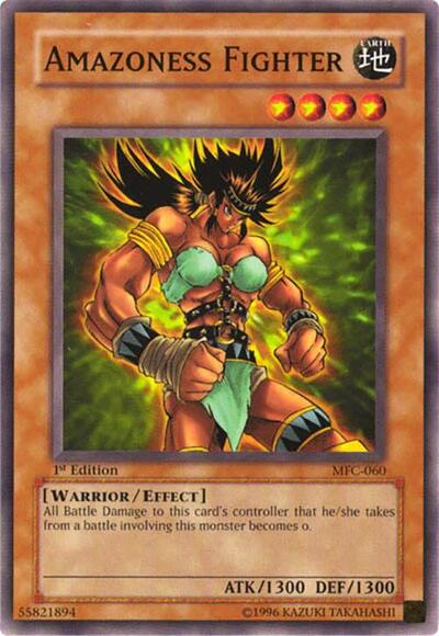 Amazoness Fighter (MFC-060) [Magician's Force]