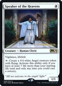 Speaker of the Heavens (38) [Prerelease Cards]