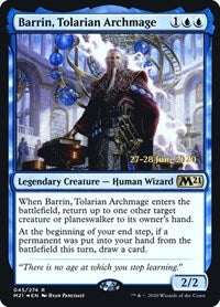 Barrin, Tolarian Archmage (45) [Prerelease Cards]