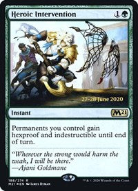 Heroic Intervention (M21) (188) [Prerelease Cards]