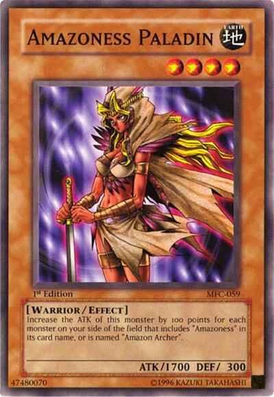 Amazoness Paladin (MFC-059) [Magician's Force]