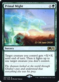 Primal Might (197) [Prerelease Cards]