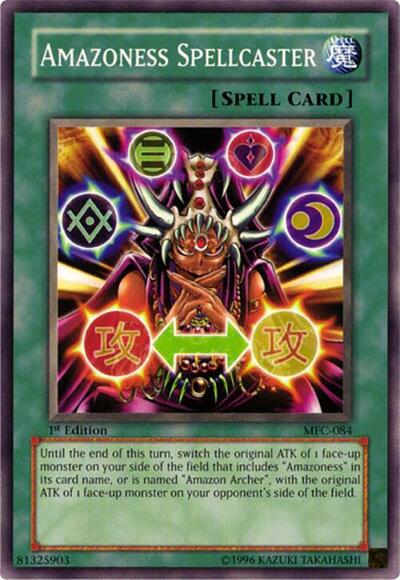 Amazoness Spellcaster (MFC-084) [Magician's Force]