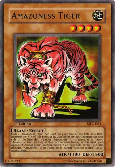 Amazoness Tiger (MFC-063) [Magician's Force]