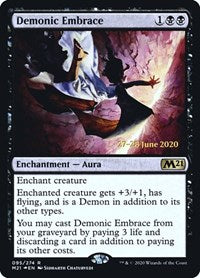 Demonic Embrace (95) [Prerelease Cards]