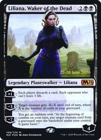 Liliana, Waker of the Dead (108) [Prerelease Cards]