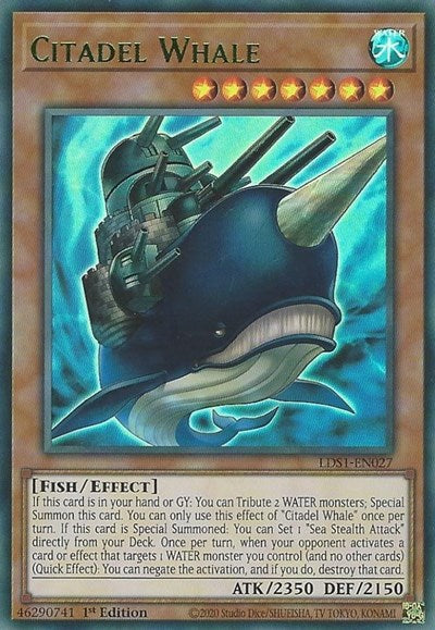Citadel Whale (Green) (LDS1-EN027) [Legendary Duelists: Season 1]