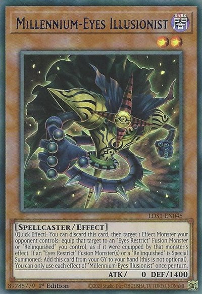 Millennium-Eyes Illusionist (Blue) (LDS1-EN045) [Legendary Duelists: Season 1]