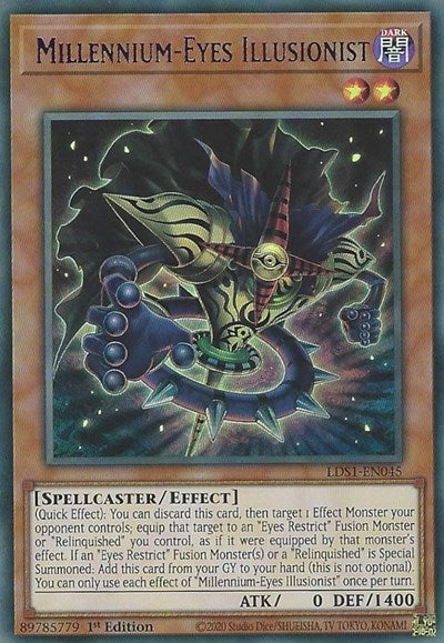 Millennium-Eyes Illusionist (Purple) (LDS1-EN045) [Legendary Duelists: Season 1]