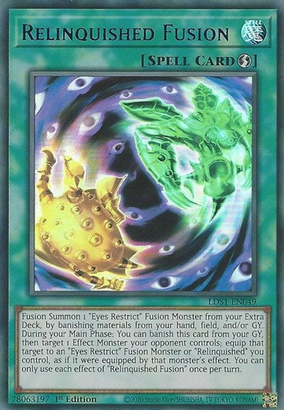 Relinquished Fusion (Blue) (LDS1-EN049) [Legendary Duelists: Season 1]