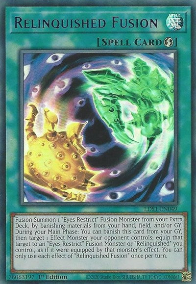 Relinquished Fusion (Purple) (LDS1-EN049) [Legendary Duelists: Season 1]