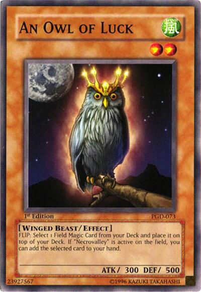 An Owl of Luck (PGD-073) [Pharaonic Guardian]