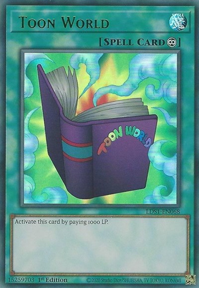 Toon World (Green) (LDS1-EN068) [Legendary Duelists: Season 1]