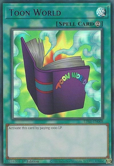 Toon World (Purple) (LDS1-EN068) [Legendary Duelists: Season 1]