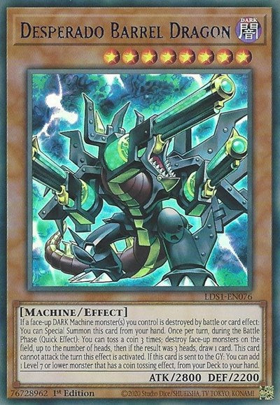 Desperado Barrel Dragon (Blue) (LDS1-EN076) [Legendary Duelists: Season 1]