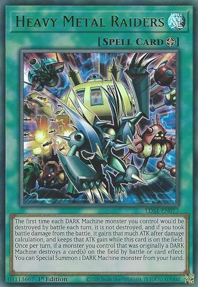 Heavy Metal Raiders (Green) (LDS1-EN077) [Legendary Duelists: Season 1]