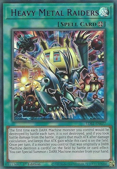 Heavy Metal Raiders (Purple) (LDS1-EN077) [Legendary Duelists: Season 1]