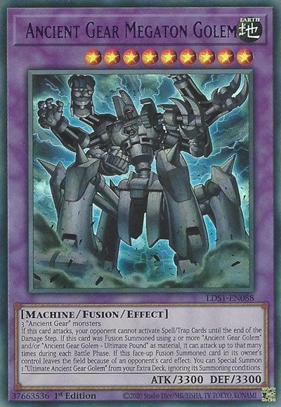 Ancient Gear Megaton Golem (Purple) (LDS1-EN088) [Legendary Duelists: Season 1]