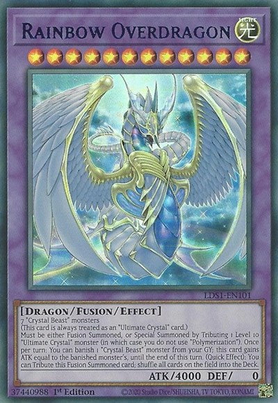 Rainbow Overdragon (Blue) (LDS1-EN101) [Legendary Duelists: Season 1]