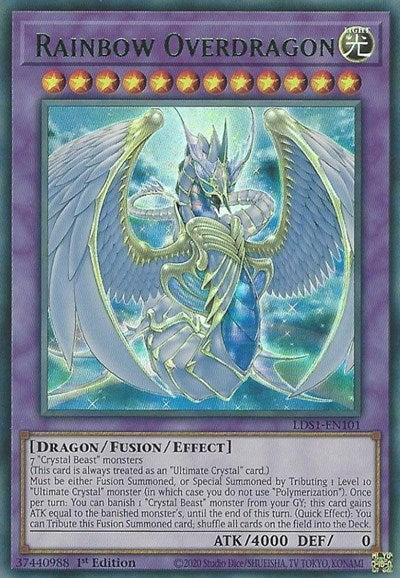 Rainbow Overdragon (Green) (LDS1-EN101) [Legendary Duelists: Season 1]