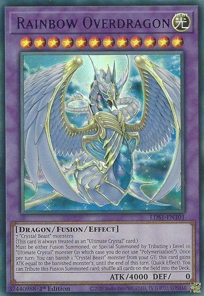 Rainbow Overdragon (Purple) (LDS1-EN101) [Legendary Duelists: Season 1]