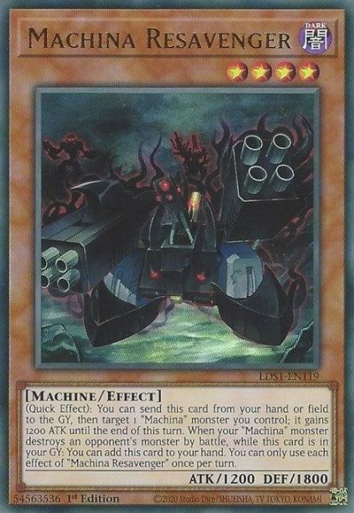 Machina Resavenger (LDS1-EN119) [Legendary Duelists: Season 1]