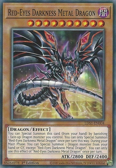 Red-Eyes Darkness Metal Dragon (LDS1-EN004) [Legendary Duelists: Season 1]