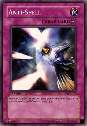 Anti-Spell (MFC-103) - Magician's Force Unlimited