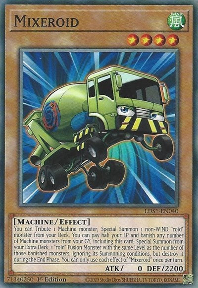 Mixeroid (LDS1-EN040) [Legendary Duelists: Season 1]
