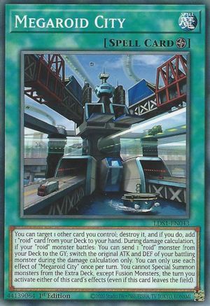 Megaroid City (LDS1-EN043) - Legendary Duelists: Season 1 1st Edition