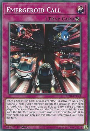 Emergeroid Call (LDS1-EN044) - Legendary Duelists: Season 1 1st Edition