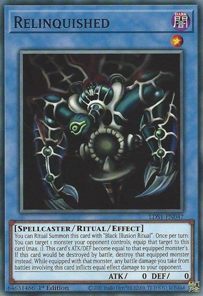 Relinquished (LDS1-EN047) [Legendary Duelists: Season 1]