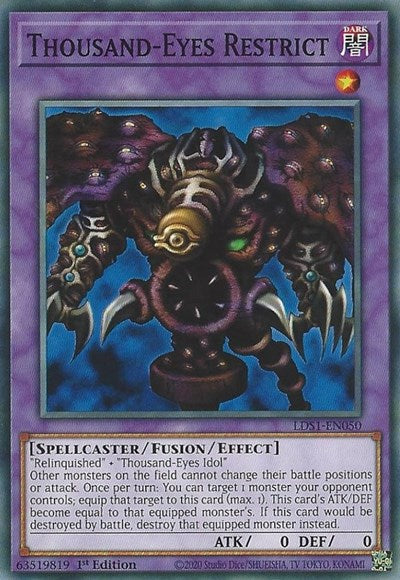 Thousand-Eyes Restrict (LDS1-EN050) [Legendary Duelists: Season 1]