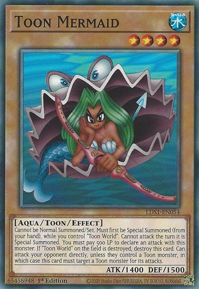 Toon Mermaid (LDS1-EN054) [Legendary Duelists: Season 1]