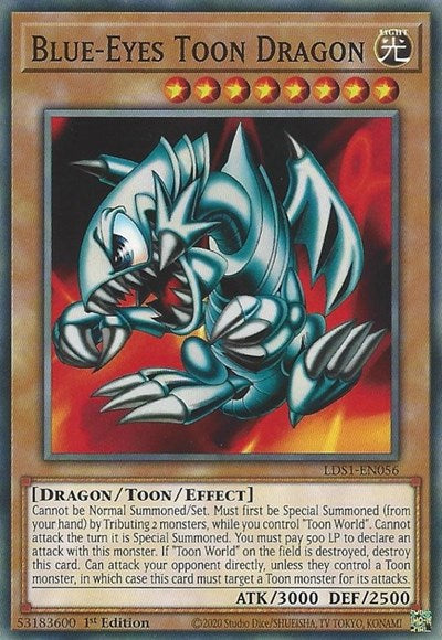 Blue-Eyes Toon Dragon (LDS1-EN056) [Legendary Duelists: Season 1]