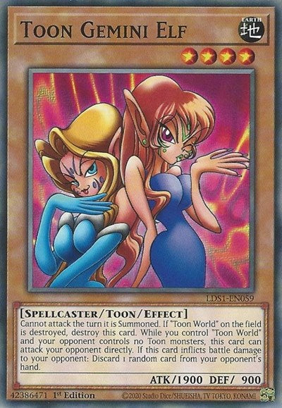 Toon Gemini Elf (LDS1-EN059) [Legendary Duelists: Season 1]