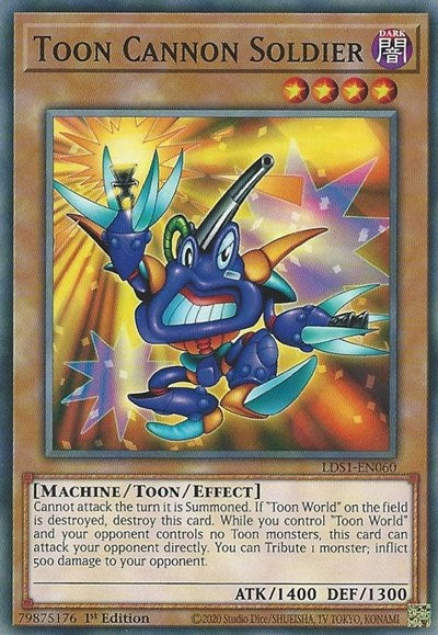 Toon Cannon Soldier (LDS1-EN060) [Legendary Duelists: Season 1]