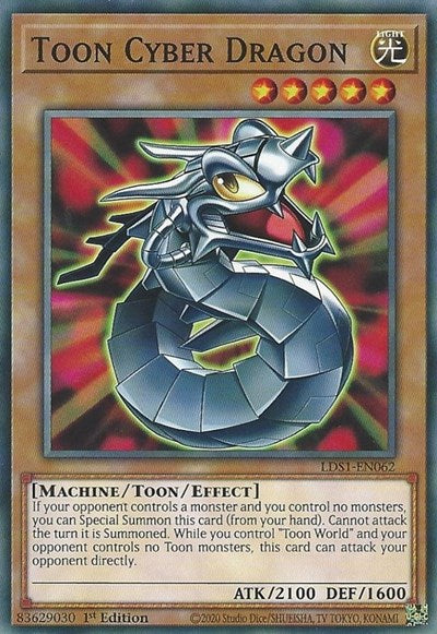 Toon Cyber Dragon (LDS1-EN062) [Legendary Duelists: Season 1]