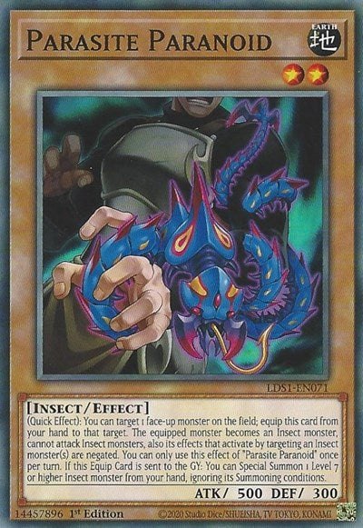 Parasite Paranoid (LDS1-EN071) [Legendary Duelists: Season 1]