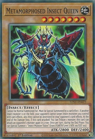 Metamorphosed Insect Queen (LDS1-EN072) [Legendary Duelists: Season 1]